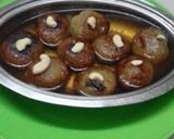 A picture of step 6 of Ranga   Alur   Ros  Bora // Sweet  Potato  Pakoda  Dip in Sugar Syrup.