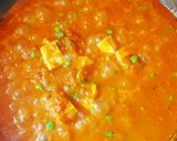 A picture of step 4 of Paneer Matar Gravy.