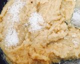 A picture of step 4 of Sama flour halwa.
