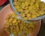 A picture of step 5 of Sweet Dahi baday.