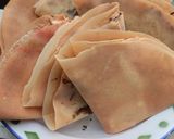 Foto langkah ke 4 dari resep Crepes/leker crispy ekonomis.