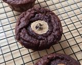 Foto del paso 4 de la receta: Tortitas de banana y cacao sin azúcar agregado, sin edulcorante, sin gluten, saludables y deliciosas