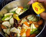 Foto del paso 3 de la receta: Verduras con vino tinto