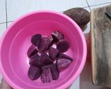 Foto langkah ke 1 dari resep Kolak Candil Ubi Ungu (Gula Merah).