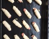 Virslivel töltött leveles tészta recept fázis 4 fotója