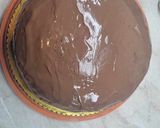 Cukormentes csokis- meggyes torta recept fázis 10 fotója