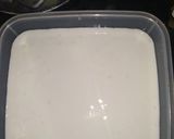 A picture of step 13 of Peanut butter ice cream with banana caramel cake.