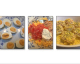 Foto del paso 4 de la receta: Ensaladilla con Huevos rellenos