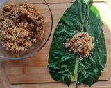 Foto del paso 8 de la receta: Rockllitos de acelga rellenos de quinoa y champiñones