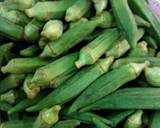 Delecious Bhindi recipe step 1 photo