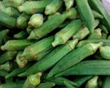 A picture of step 1 of Delecious Bhindi.