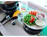 รูปขั้นตอนการทำที่ 2 ของ ผัดดอกต้นหอม,,,🐷🍅🍛🍅🐷