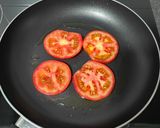 Foto del paso 1 de la receta Merluza a la gallega sobre cama de tomate
