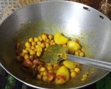 কাবুলী চানার তরকারি (kabuli chanar tarkari recipe in bengali) রেসিপির ধাপ 3 ছবি