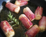 Foto del paso 8 de la receta: Rollitos de jamón y pollo. Pipirrana