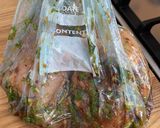 A picture of step 1 of Vietnamese chicken marinade.