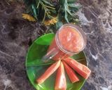 A picture of step 6 of Papaya juice.