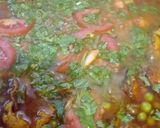A picture of step 5 of Rohu cauliflower curry.