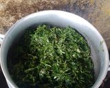 A picture of step 6 of Sweet Potato Leaf Sauce.
