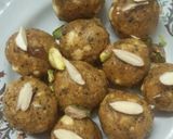 A picture of step 4 of Microwave Besan Ka Ladoo.
