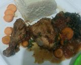 A picture of step 8 of Wet fry Stewed chicken# festive dish contest_Nairobi West#.