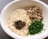 Hình bước làm 1 của món Bánh mỳ nhồi nấm đậu chiên giòn