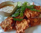 รูปขั้นตอนการทำที่ 10 ของ ทอดมันอกไก่หน่อกะลา