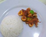 Foto langkah ke 4 dari resep Cumi masak pedas.