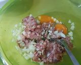 Hình bước làm 3 của món SP.0324 - Trứng Chiên Thịt Bằm & Táo Xanh