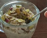 Φωτογραφία βήματος 4 της συνταγής "Overnight oats με γεύση χαλβά" ⭐🌌