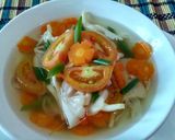 Foto langkah ke 9 dari resep Sup Jamur Tiram Putih.