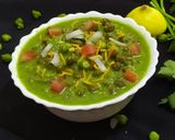 हरा चना चटनी चाट (Hara chana chutney chat recipe in hindi) रेसिपी चरण 8 फोटो