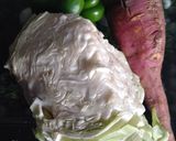 કોબી ગાજરનો મિક્સ સંભારો(Cabbage carrot sambharo recipe in Gujarati) રેસીપી સ્ટેપ1ફોટો