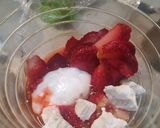 Foto del paso 1 de la receta: Crema sin tac para helados de frutilla