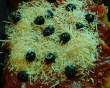 A picture of step 4 of Lasagna Italian style with Spaghetti squash.