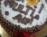 Pas rețetă Tort aniversar 🎂 5 fotografie