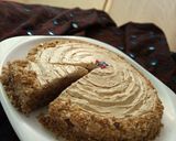 A picture of step 12 of Bombay coffee Cake.