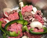 A picture of step 1 of Taco Soup.