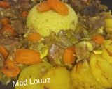 صورة لخطوة 1 من وصفة لحم ضأن مع الخضار ولا اروع🥘🍖🥩🍖🥘