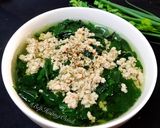 Hình bước làm 3 của món Canh Rau Bồ Ngót Nấu Thịt Bằm