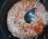 A picture of step 2 of Watermelon Risotto.