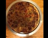 Une image de l'étape 4 de Quiche aux poireaux.