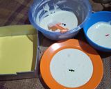 Foto langkah ke 7 dari resep Rainbow cake (takaran sendok).