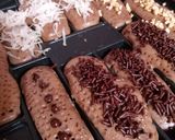 Foto langkah ke 5 dari resep Pukis coklat.