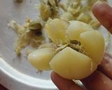 A picture of step 2 of Amla candy.