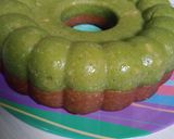 Foto langkah ke 4 dari resep Bolu ciu pandan mocca (Aci dan cau/ pisang).