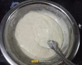 A picture of step 1 of Christmas Tree Pancake.