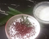 Foto langkah ke 3 dari resep Bubur Mutiara With Palm Sugar.