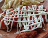 Foto langkah ke 4 dari resep Steak Ayam Mayonnaise.