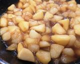 Une image de l'étape 5 de Aumônière de crêpe pomme 🍎 poire 🍐 chocolat 🍫.